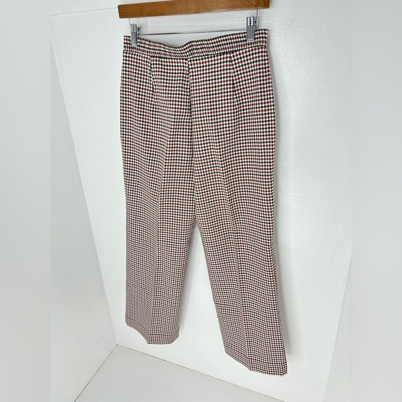 Montgomery Ward Vintage 80’s‎ Pants Size 12 Plaid Wide Leg Retro 27x27 - Picture 9 of 14